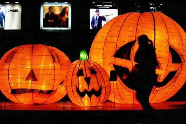 China Prepares For Halloween
