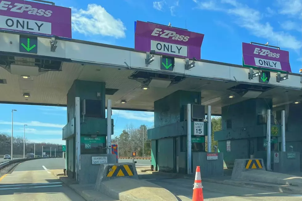Belmar/Wall toll plaza on the Garden State Parkway