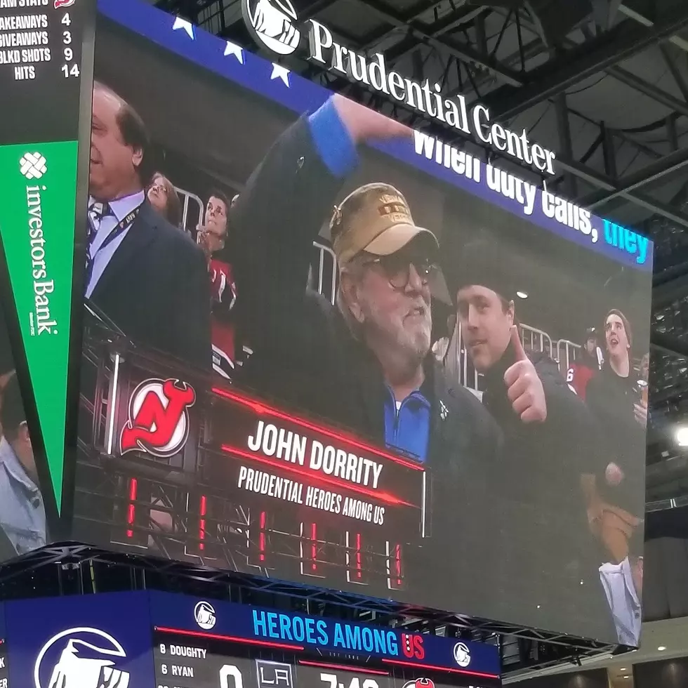 NJ Devils Honor Ocean County Veteran